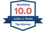 Avvo Rating 10 / Top Attorney - Badge